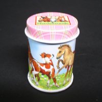 Horse Gift MINI PLUSH HORSE CHARM IN PRESENTATION TIN